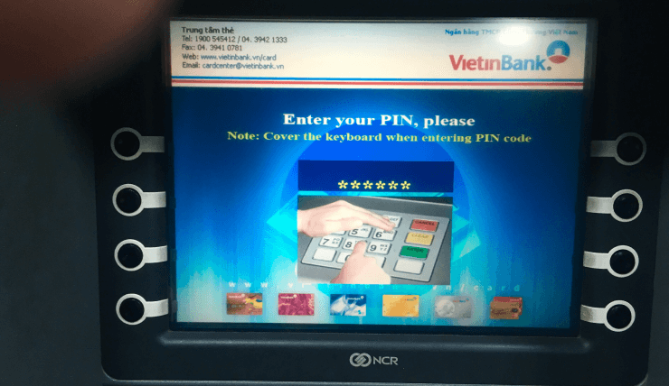 ベトナムでのクレジットカードキャッシング